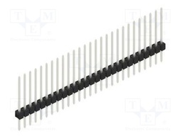 Connector: pin strips; pin header; male; PIN: 27; 2.54mm; THT; 1x27