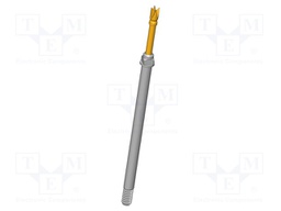 Test needle; Operational spring compression: 4mm; 5A; Ø: 1.3mm
