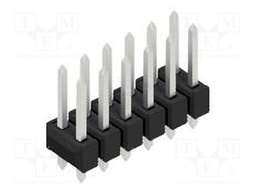 Connector: pin strips; pin header; male; PIN: 12; 2.54mm; THT; 2x6
