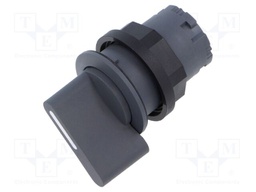 Switch: rotary; 22mm; Stabl.pos: 2; IP65; Pos: 2; Cutout: Ø22.3mm