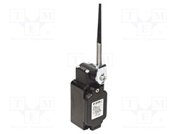 Limit switch; plunger on spring loaded element R 106mm; 10A