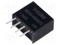 Converter: DC/DC; 1W; Uin: 4.5÷5.5V; Uout: 3.3VDC; Iout: 303mA; SIP4