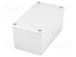 Enclosure: multipurpose; X: 65mm; Y: 115mm; Z: 55mm; aluminium; IP67