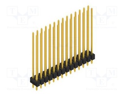 Connector: pin strips; pin header; male; PIN: 28; 2.54mm; THT; 2x14