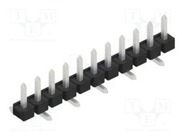 Connector: pin strips; pin header; male; PIN: 11; 2.54mm; SMT; 1x11