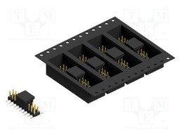 Connector: pin strips; pin header; male; PIN: 20; 2mm; SMT; 2x10