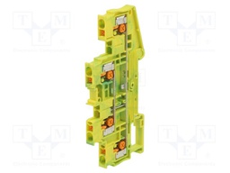 Splice terminal: rail; XT; PA; L: 46.1mm; 0.5÷4mm2; ways: 1; W: 5.2mm
