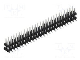 Connector: pin strips; pin header; male; PIN: 52; 2mm; SMT; 2x26
