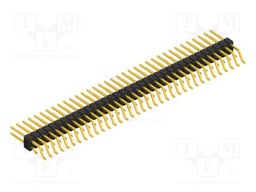Connector: pin strips; pin header; male; PIN: 70; 2.54mm; SMT; 2x35