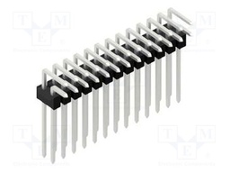 Connector: pin strips; pin header; male; PIN: 26; 2.54mm; THT; 2x13