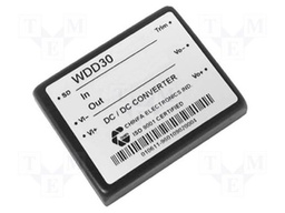 Converter: DC/DC; 30W; Uin: 35÷75V; 15VDC; Iout: 2A; 2"x1,6"; 60g