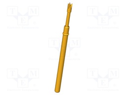 Test needle; Operational spring compression: 4mm; 5A; Ø: 1.3mm