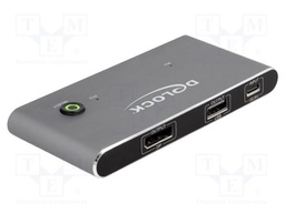 KVM switch; 8K,UHD 2160p,UHD 4320p; Input: USB C socket x3
