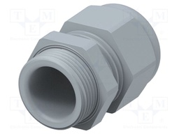 Cable gland; without nut; M25; 1.5; IP68; Mat: polyamide; grey