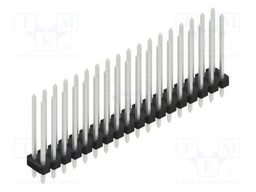 Connector: pin strips; pin header; male; PIN: 36; 2.54mm; THT; 2x18