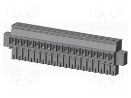 Connector: pluggable terminal block; plug; female; angled 90°