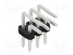 Connector: pin strips; pin header; male; PIN: 6; 2mm; THT; 2x3; 100V