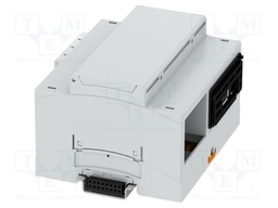 Enclosure: for DIN rail mounting; Y: 89.7mm; X: 107.6mm; Z: 60.7mm