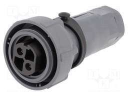 Connector: circular; plug; female; PIN: 2; Buccaneer 7000; UL94V-0