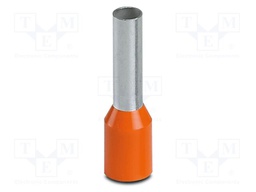Tip: bootlace ferrule; insulated; copper; 4mm2; Bit len: 10mm