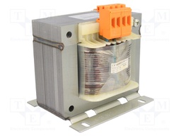 Transformer: mains; 400VA; 230VAC; 36V; Leads: terminal block; IP00