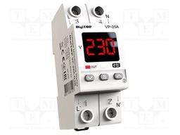 Voltage monitoring relay; undervoltage,overvoltage; 230VAC