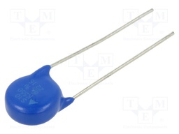 TVS Varistor, 550 V, 745 V, B722 StandarD Series, 1.5 kV, Disc 12mm, Metal Oxide Varistor (MOV)