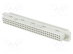 Plug; DIN 41612; type C; female; PIN: 64; a+c; IDC; straight; 2A