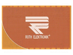 Board: universal; single sided,prototyping; W: 160mm; L: 100mm