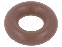 O-ring gasket; FPM; D: 3.53mm; Øint: 5.94mm; brown; -20÷200°C