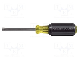 Screwdriver: standard; 6-angles socket; HEX 4mm