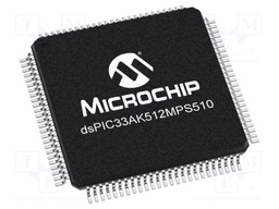 IC: dsPIC microcontroller; 512kB; 64kBRAM; TQFP100; 3÷3.6VDC
