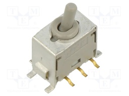 Switch: toggle; Pos: 2; SPDT; ON-ON; Leads: Gull Wing; -30÷85°C; 1.7N