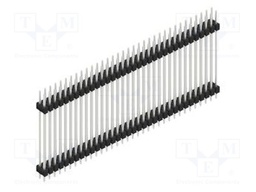 Connector: pin strips; pin header; male; PIN: 68; 2.54mm; THT; 2x34