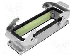 Enclosure: for HDC connectors; C146; size E24; with double latch