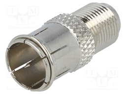 Coupler; F socket,F plug "quick"