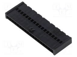 Plug; wire-board; Minimodul; female; PIN: 18; w/o contacts; 2.5mm