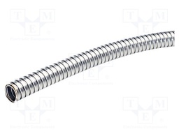 Protective tube; ØBraid : 10mm; stainless steel; -100÷400°C; IP40