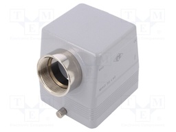 Enclosure: for HDC connectors; C-TYPE; size 77.62; IP66; M40
