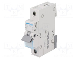Circuit breaker; 230VAC; Inom: 10A; Poles: 1; DIN; Charact: C; 6kA