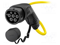 Cable: eMobility; 480V; 16.63kW; wires,Type 2; IP44; 5m; 20A