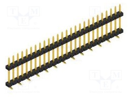 Connector: pin strips; pin header; male; PIN: 26; 2mm; SMT; 1x26