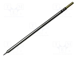 Soldering Iron Tip, Chisel, V Groove, 412 °C Temperature, 1.6 mm Width, CVC Series