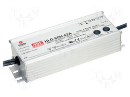 Power supply: switched-mode; LED; 60W; 20VDC; 17÷22VDC; 1.8÷3A