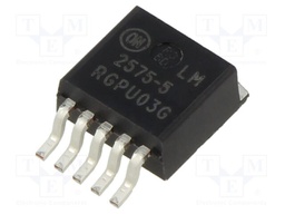 Buck (Step Down) Switching Regulator, Fixed, 4.75V-40V In, 5V And 1A Out, TO-263-5
