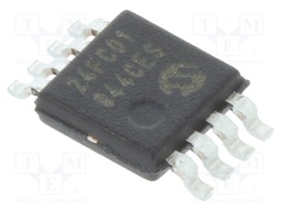EEPROM memory; I2C; 128x8bit; 1.7÷5.5V; 1MHz; MSOP8; serial