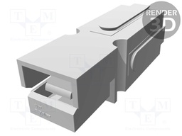 Plug; wire-wire; AMP Power Series 75; hermaphrodite; PIN: 1; 600V