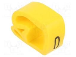 Markers for cables and wires; Label symbol: O; 8÷16mm; PVC; PA