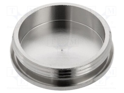 Stopper; PG29; IP54; Mat: brass; Body plating: nickel