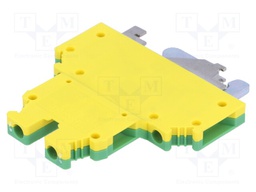 Splice terminal: rail; 0.2÷4mm2; ways: 2; terminals: 4; Width: 6.2mm